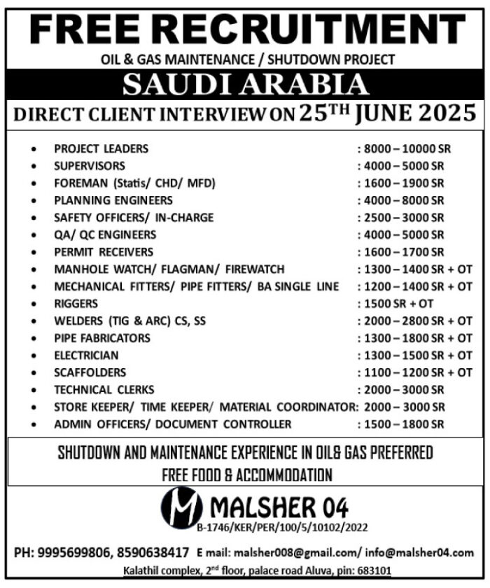 Free recruitment_saudi