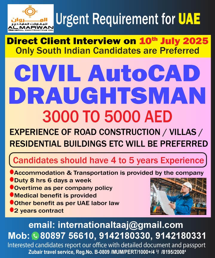 Civilautocaddraughtsman_uae