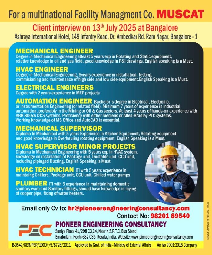 Mechanical Engineer_muscat