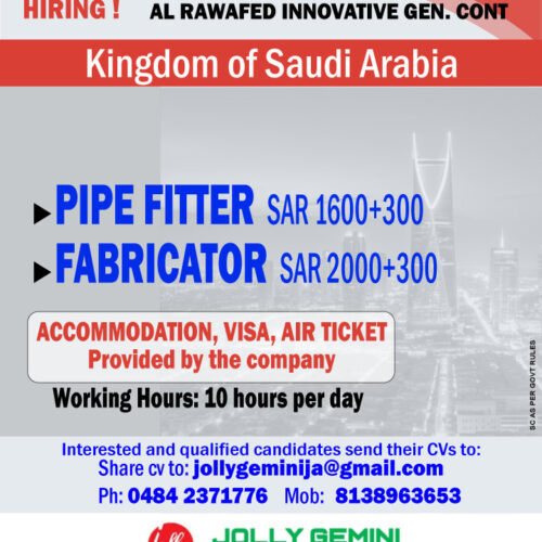 pipe fitter_saudi