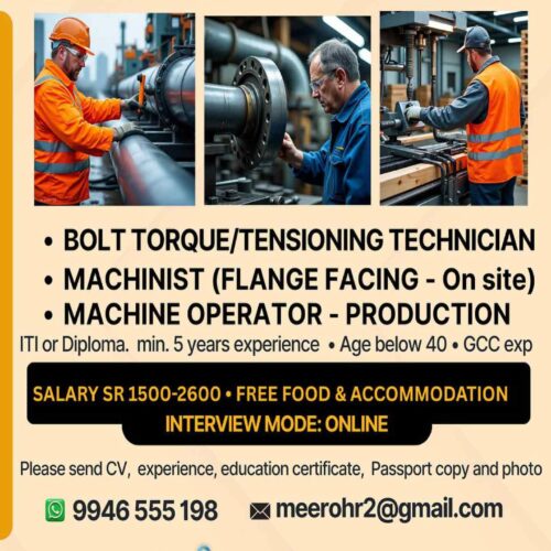 Machine operator_saudi