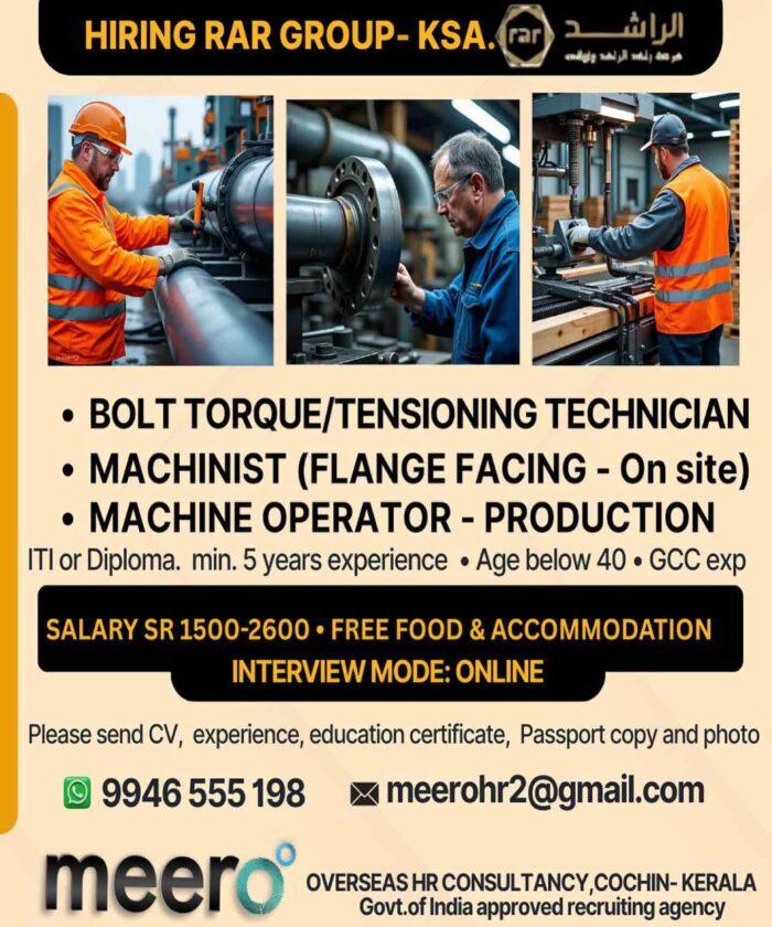 Machine operator_saudi