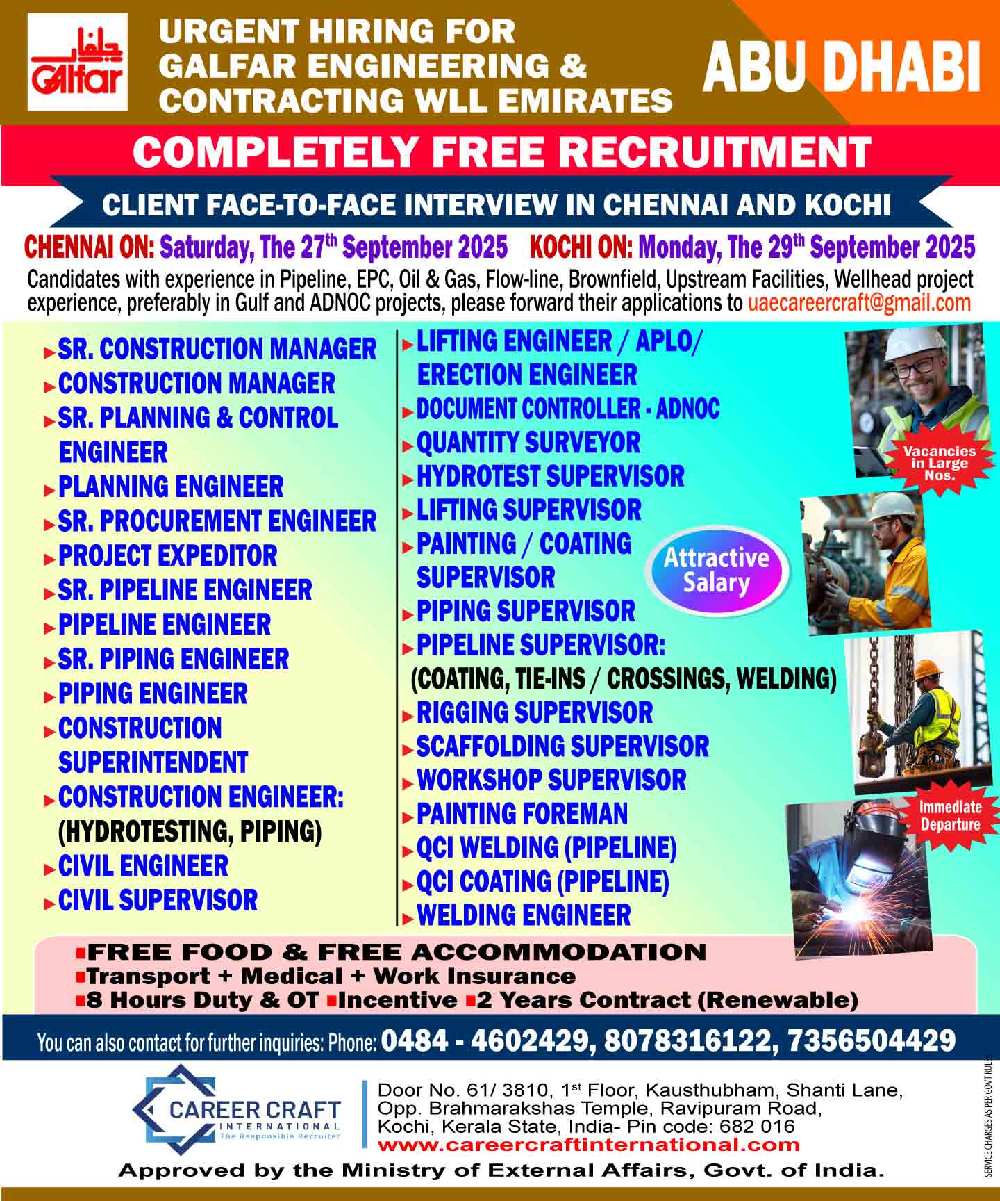 free recruitement_ Abu Dhabi