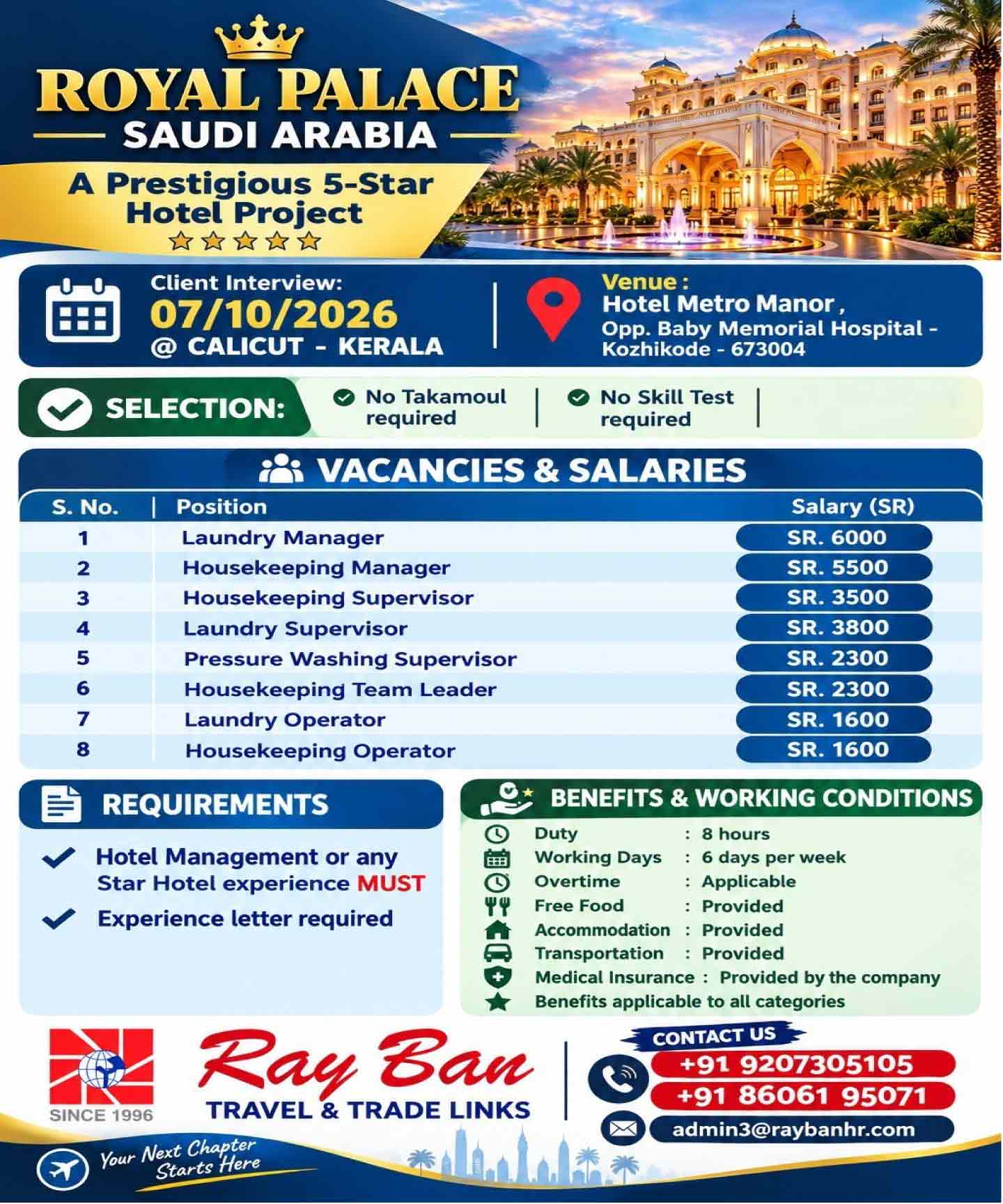 Laundry manager, housekeeping manager, housekeeping supervisor, laundry supervisor, pressure washing supervisor, housekeeping team leader, laundry operator, housekeeping operator